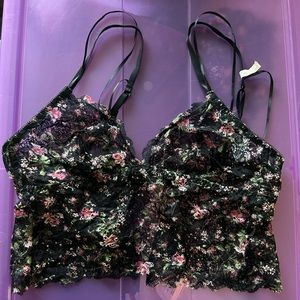NWT Floral Lace Bralette